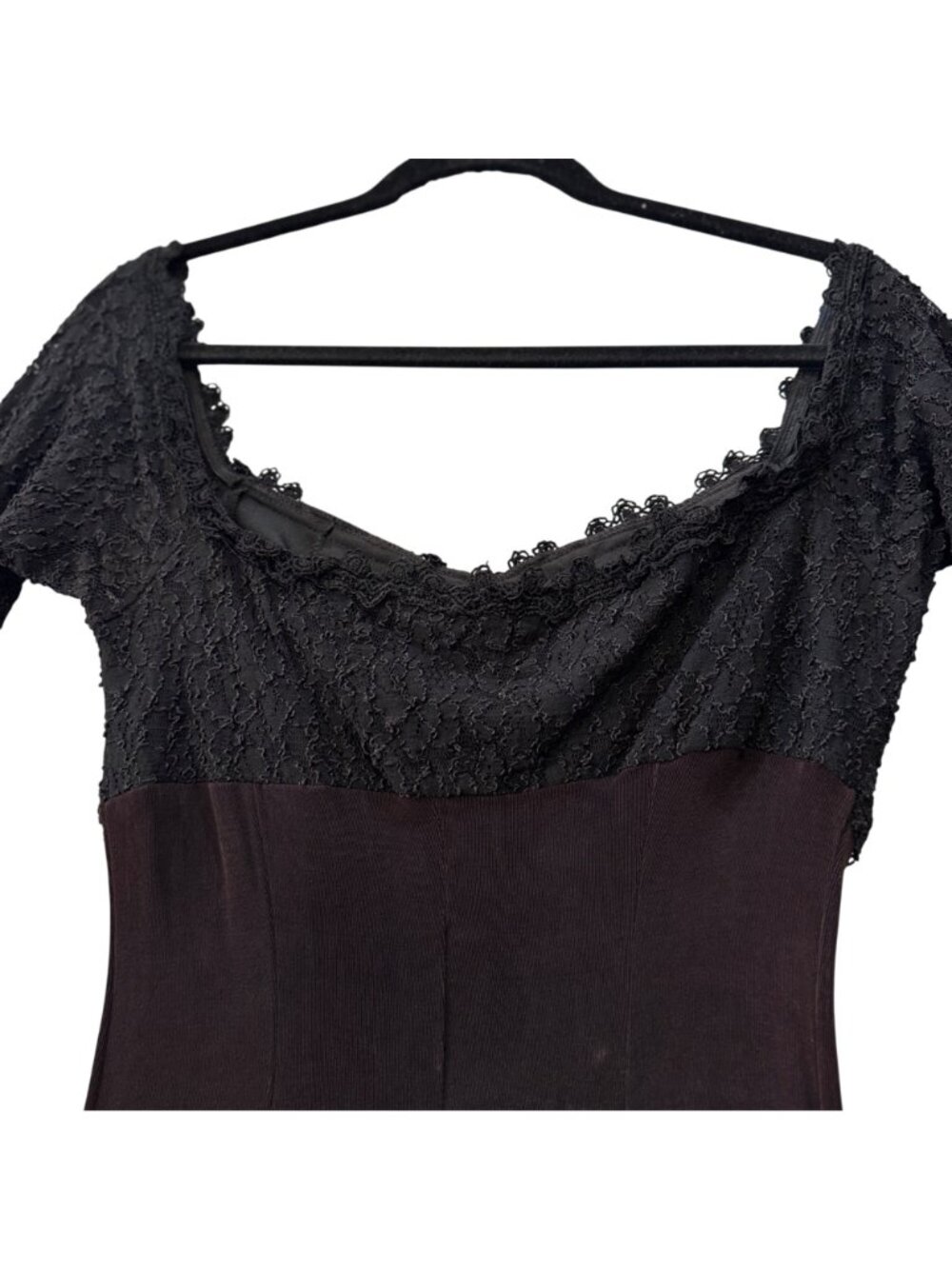 Vintage 90 Florencia Fiume Whimsygoth Dress S Cosplay Vampy Goth Dark Fairy - Picture 6 of 16